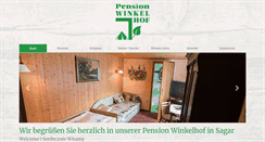 Desktop Screenshot of pension-winkelhof.de