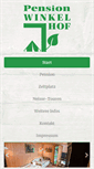 Mobile Screenshot of pension-winkelhof.de