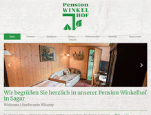 Tablet Screenshot of pension-winkelhof.de